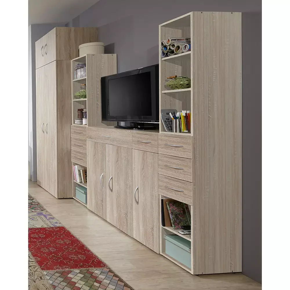 Lomadox Aufsatzschrank Eiche MIAMI-43, B/H/T ca. 80/40/54 cm Osterangebot