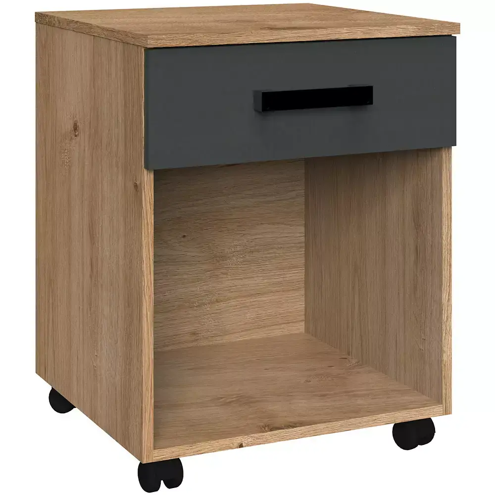 Lomadox Jugendmöbel Set EVERTON-43 6-teilig mit Bett 120cm Bettschubkästen Kleiderschrank 135cm und Schreibtisch Super Rabatt