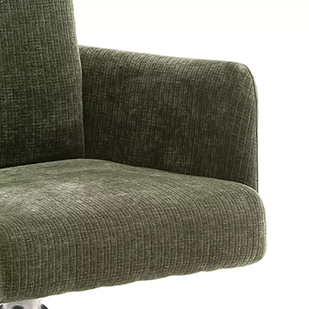 Lomadox Armlehnenstuhl Esszimmer 2er Set SVELVIK-05 in olive, B/H/T ca. 61/92/67 cm Fabrikverkauf