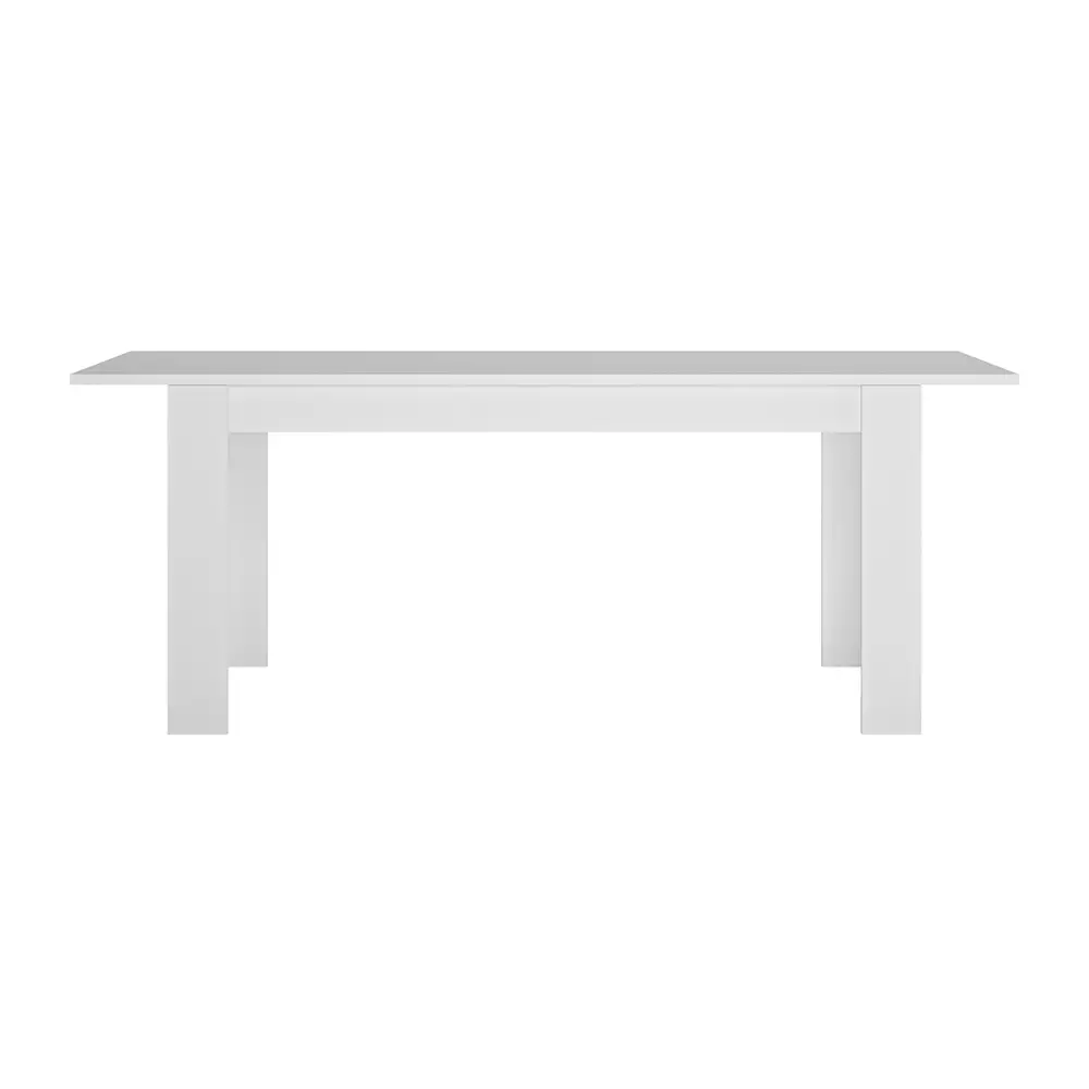 Lomadox Esstisch 160 cm, erweiterbar auf 200 cm, in weiß Hochglanz LYNDHURST-129, B/H/T ca. 160-200/77/90 cm Online Outlet