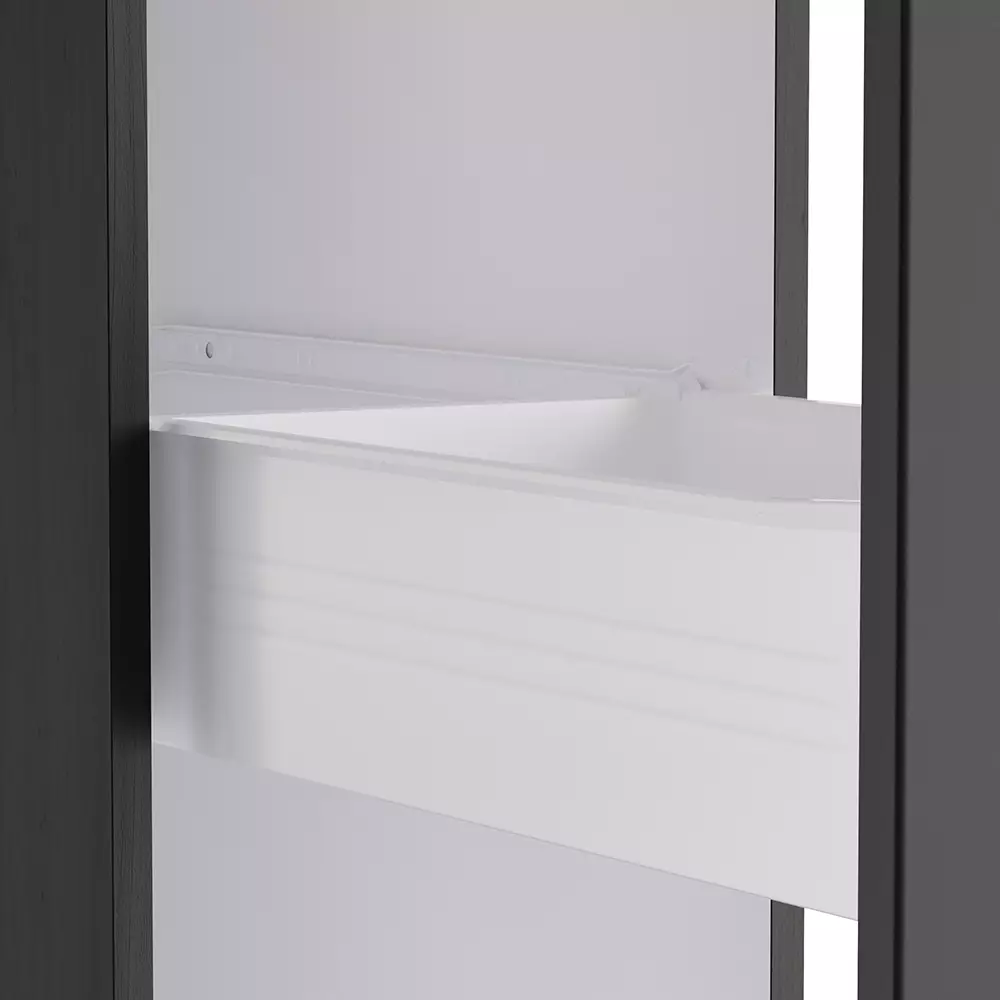 Lomadox Apothekerschrank 30 cm in grau, MONTERREY-03 Bestseller