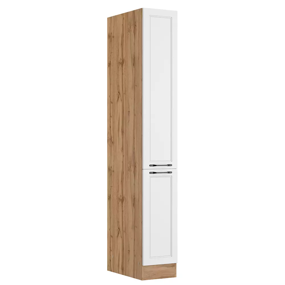 Lomadox Apothekerschrank 30 cm in weiß und Eiche, MONTERREY-03 Saisonale Angebote