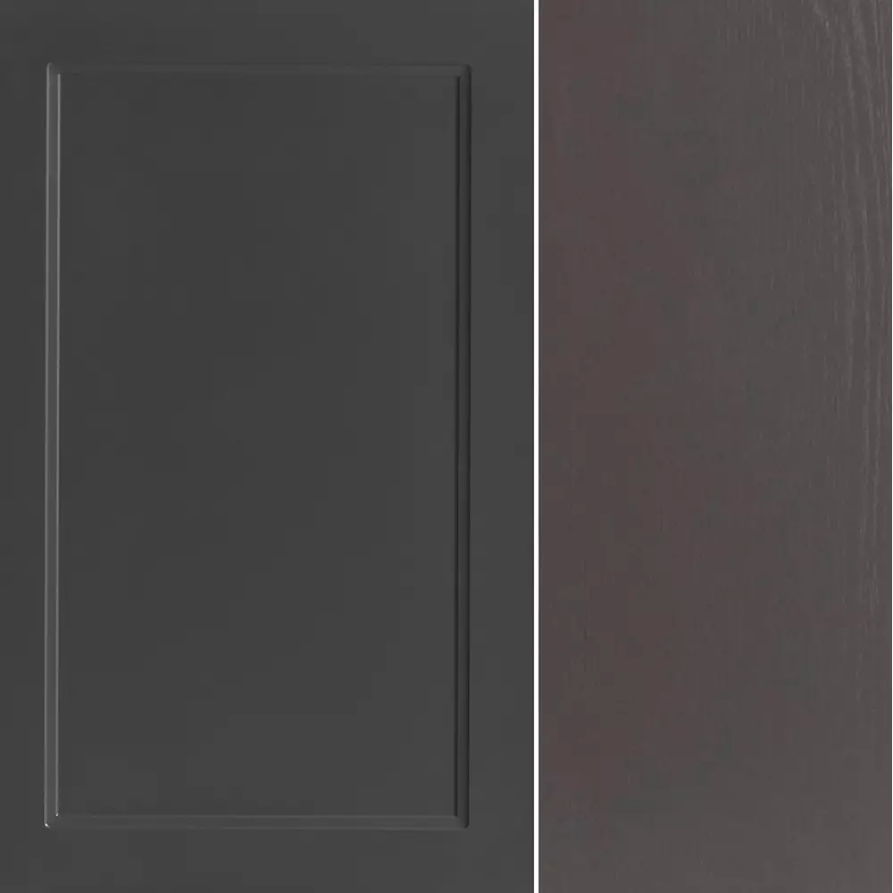 Lomadox Backofen-Umbauschrank 60 cm in grau MONTERREY-03 Räumungsverkauf