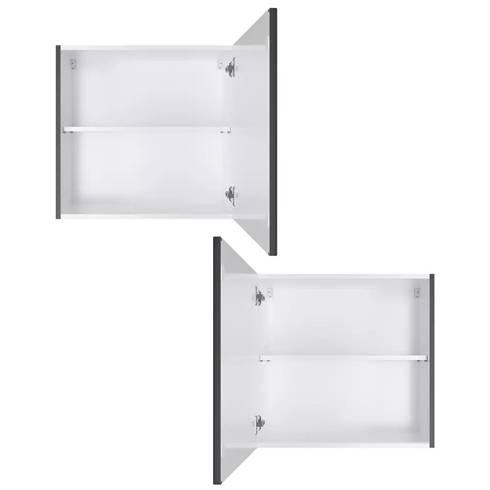 Lomadox Hängeschrank 60 cm in grau, MONTERREY-03 Neueste Stile