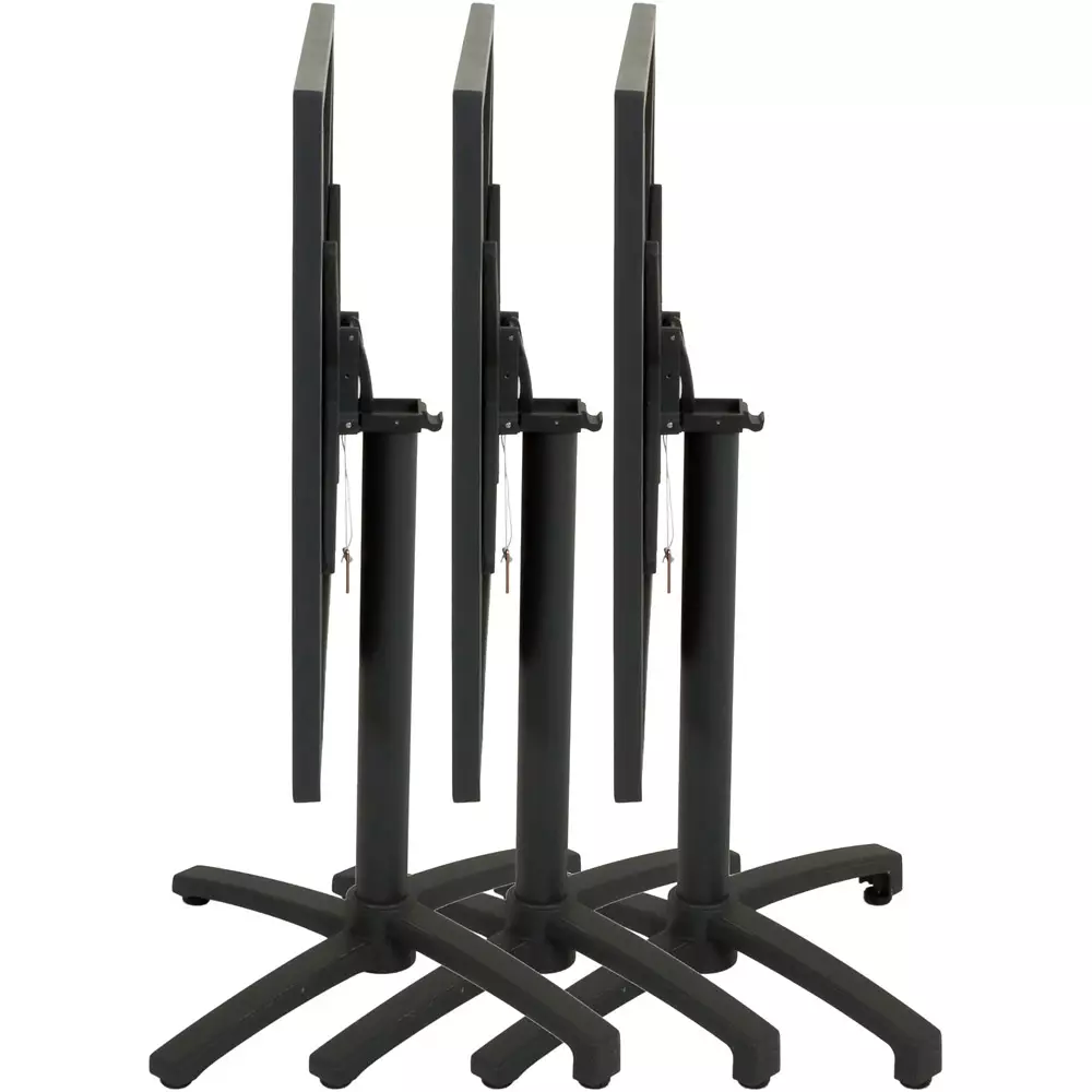 Lomadox Balkon 3er Set GARDA-120 in anthrazit im Angebot