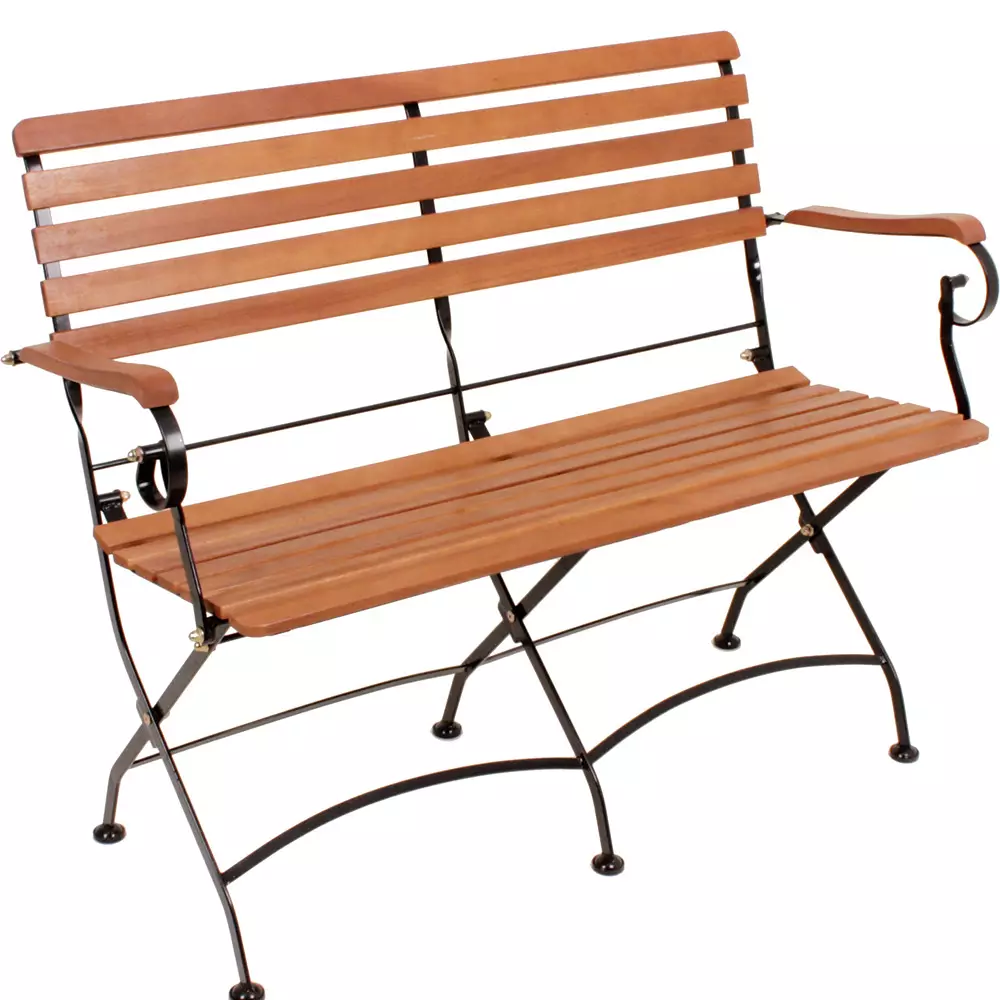 Lomadox Balkon Set 4-tlg. aus Eukalyptus GARDA-120 in braun Günstiger Verkauf