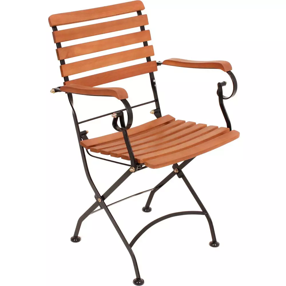 Lomadox Balkon Set 4-tlg. aus Eukalyptus GARDA-120 in braun Günstiger Verkauf