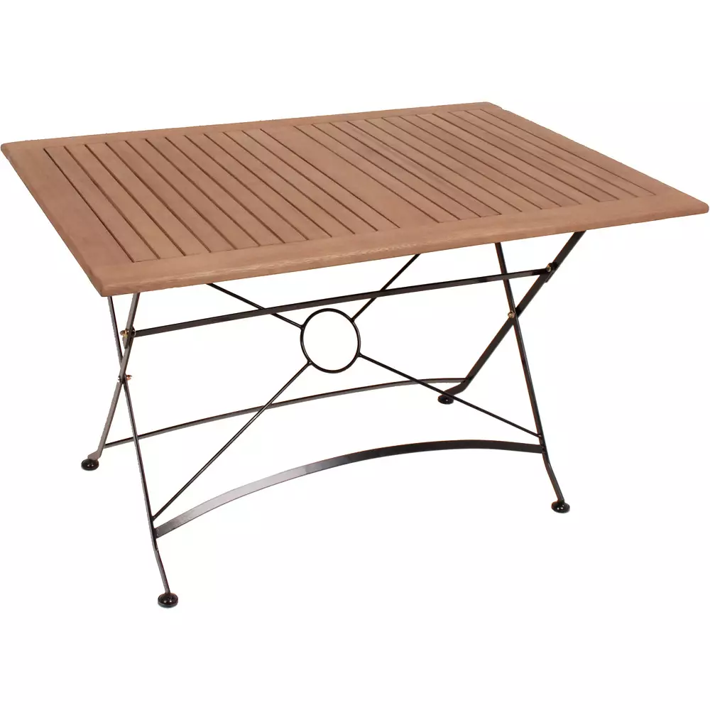 Lomadox Balkon Set 4-tlg. aus Eukalyptus GARDA-120 in braun Günstiger Verkauf