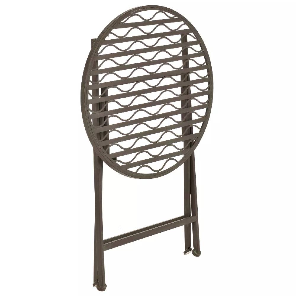 Lomadox Bistro Set in dunkelgrün DUBLIN-100, 3-teilig, mit rundem Tisch Valentinstagsangebot