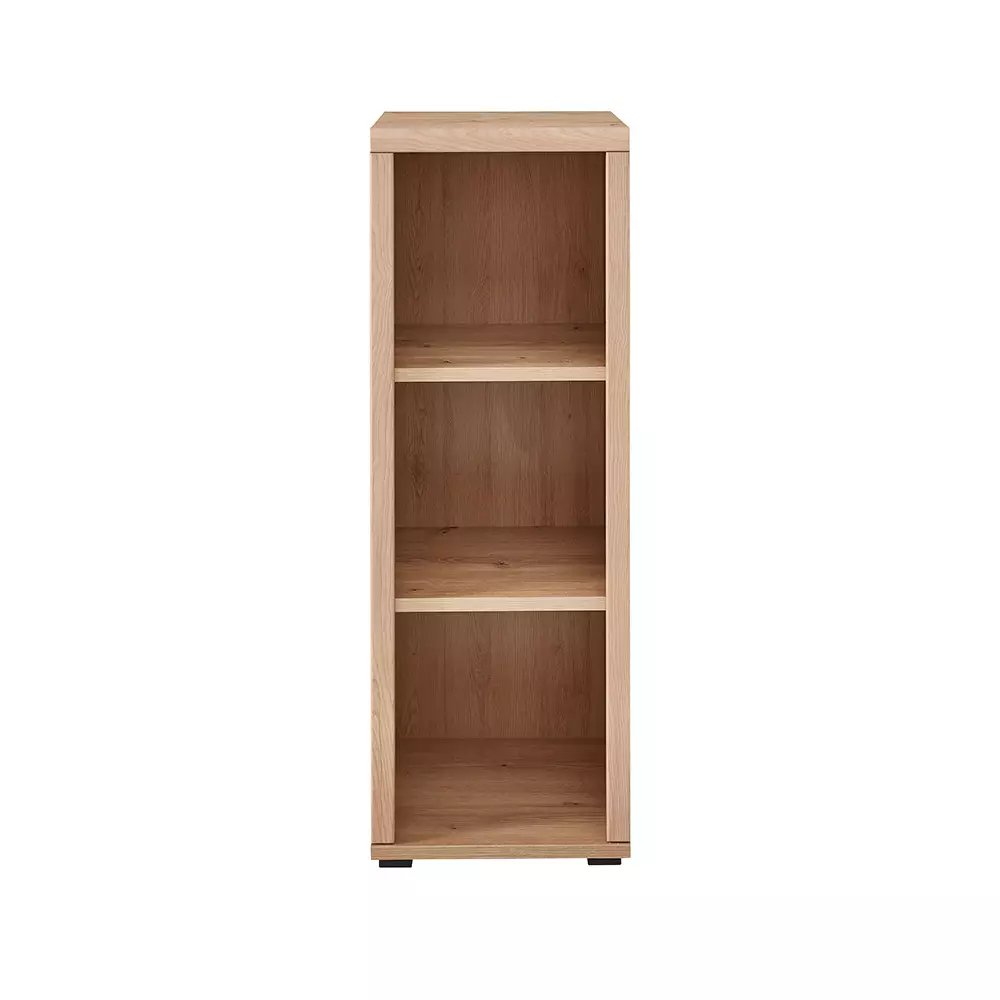Lomadox Aktenregal 44cm, 124cm hoch, Altesche gebürstet, teilmassiv, SARINA-36 Black Friday Preise