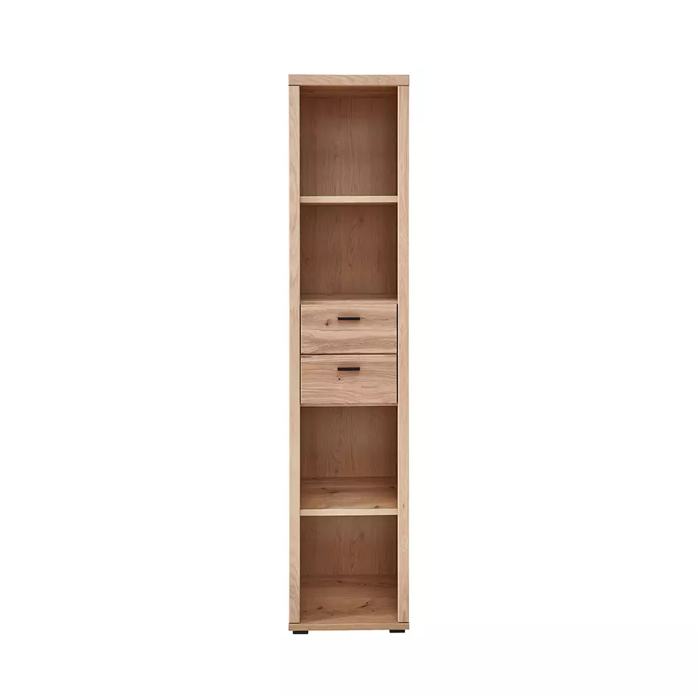 Lomadox Aktenregal 44cm, Altesche gebürstet, teilmassiv, SARINA-36 Im Verkauf
