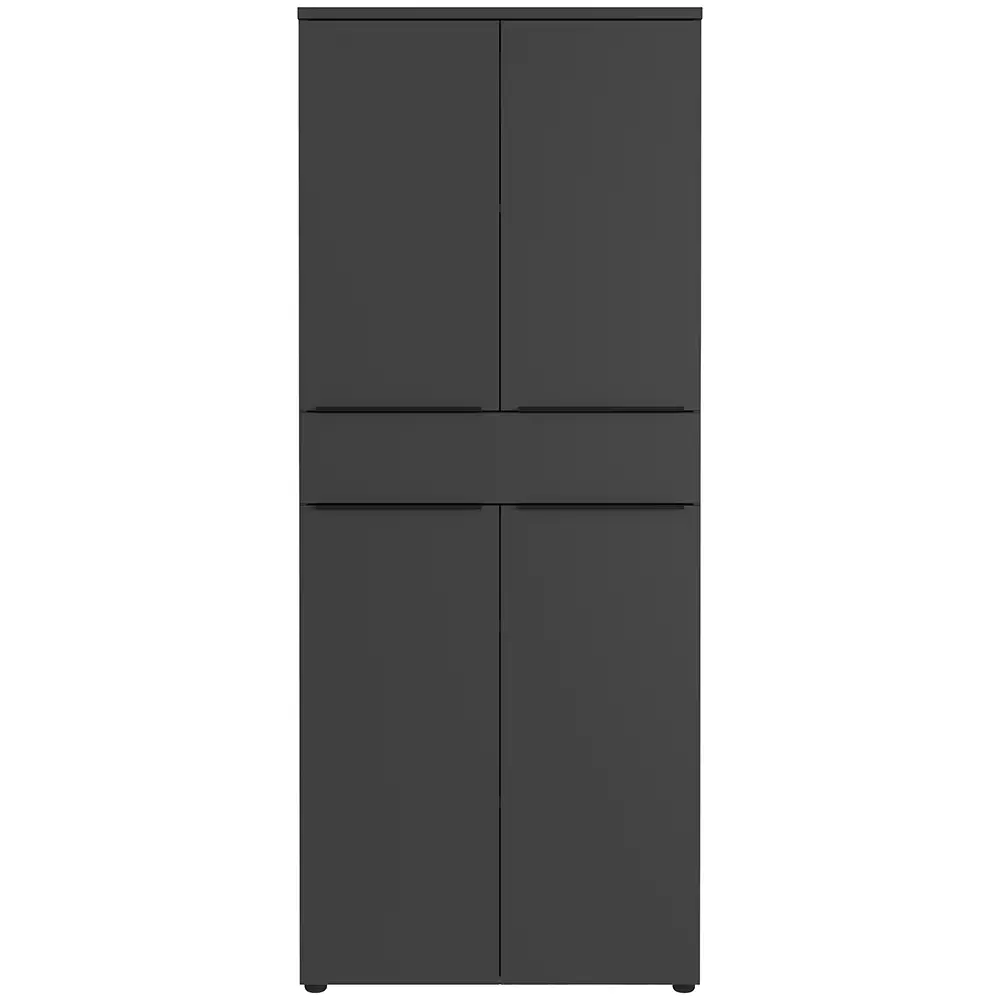 Lomadox Aktenschrank 81cm, graphit, MEMPHIS-01 Rabatt