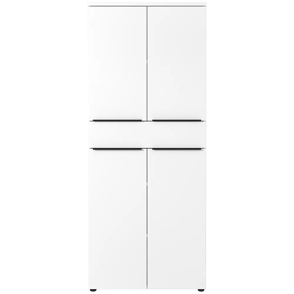 Lomadox Aktenschrank 81cm, weiß, MEMPHIS-01 Flash Sale