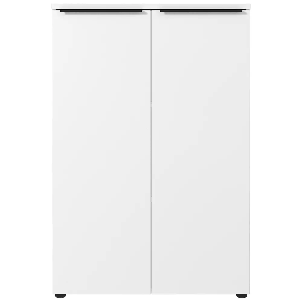 Lomadox Aktenschrank 81cm, weiß, MEMPHIS-01 Begrenztes Angebot