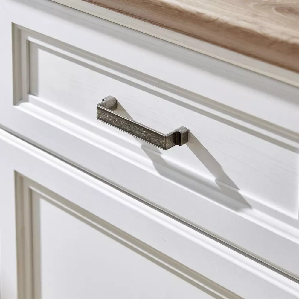 Lomadox Landhaus Garderobenset JÜLICH-36 in Pinie weiß mit Artisan Eiche, B/H/T: 170/204/41 cm Bis zu 50% Rabatt