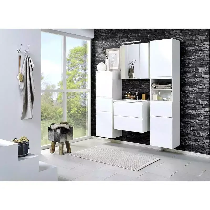Lomadox Hängeschrank COMO-03, Hochglanz weiß, B x H x T ca.: 40 x 64 x 20cm 50% Rabatt mit kostenlosem Versand