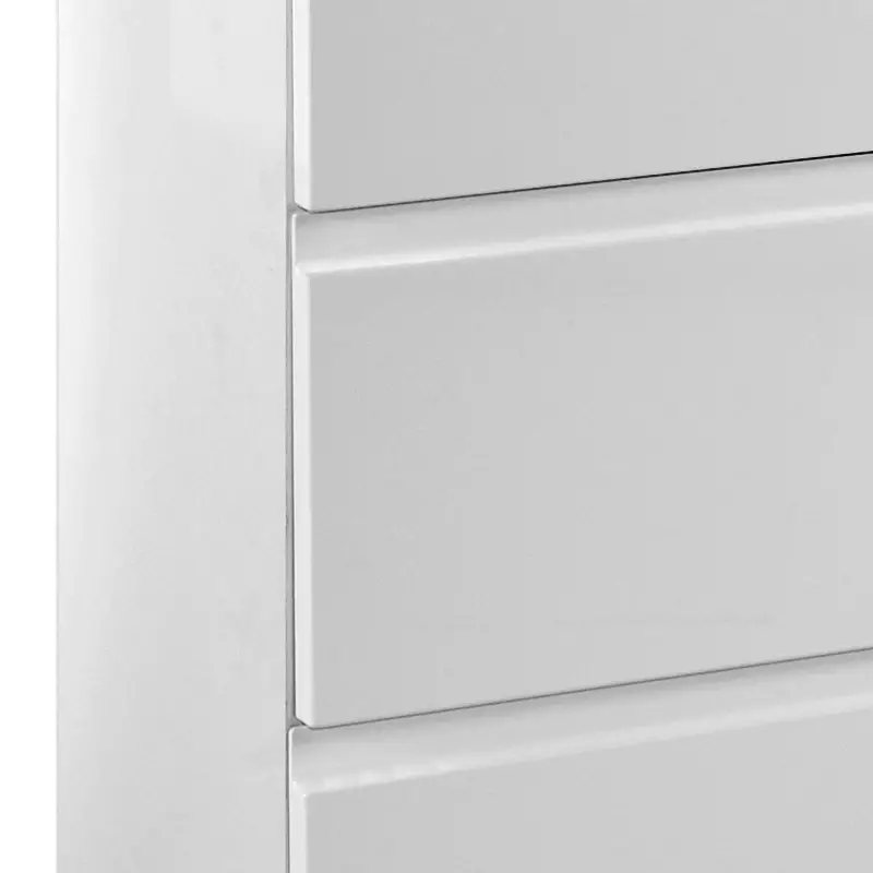Lomadox Waschbeckenschrank COMO-03, Hochglanz weiß, B x H x T ca.: 60 x 53 x 35cm Clearance-Verkauf