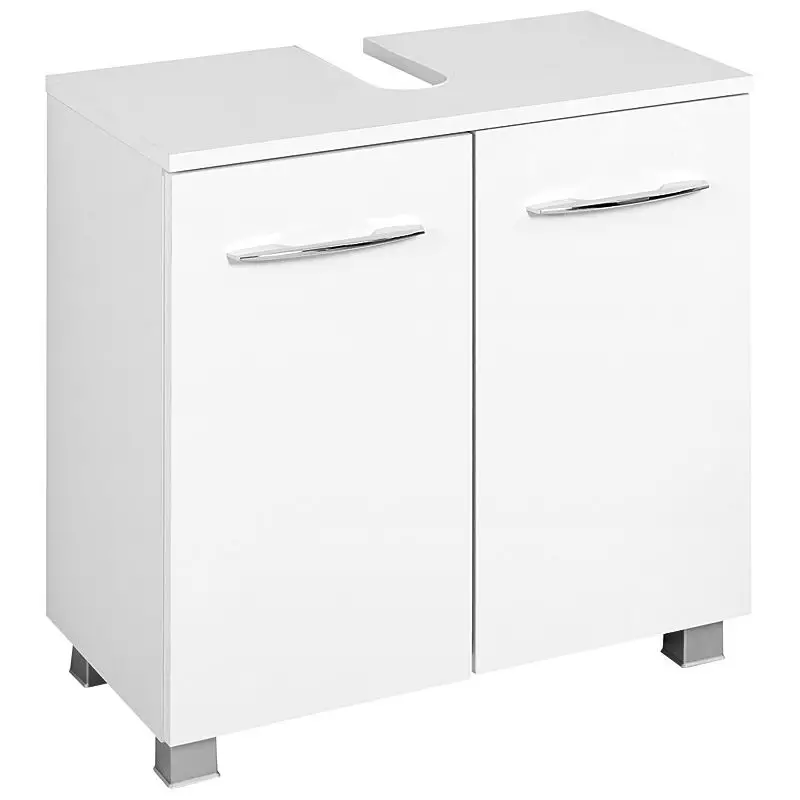 Lomadox Badmöbel Set BERGAMO-03, weiß, B x H x T ca.: 175 x 200 x 35cm 50% Rabatt für begrenzte Zeit