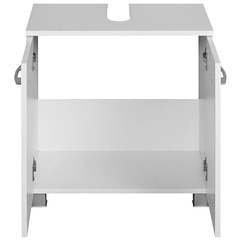 Lomadox Badmöbel Set BERGAMO-03, weiß, B x H x T ca.: 175 x 200 x 35cm 50% Rabatt für begrenzte Zeit