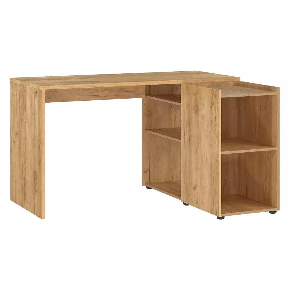 Lomadox Büromöbel Set OLDHAM-01 in Navarra Eiche Nb. mit Fronten in Graphit - jetzt selbst zusammenstellen Sonderangebot