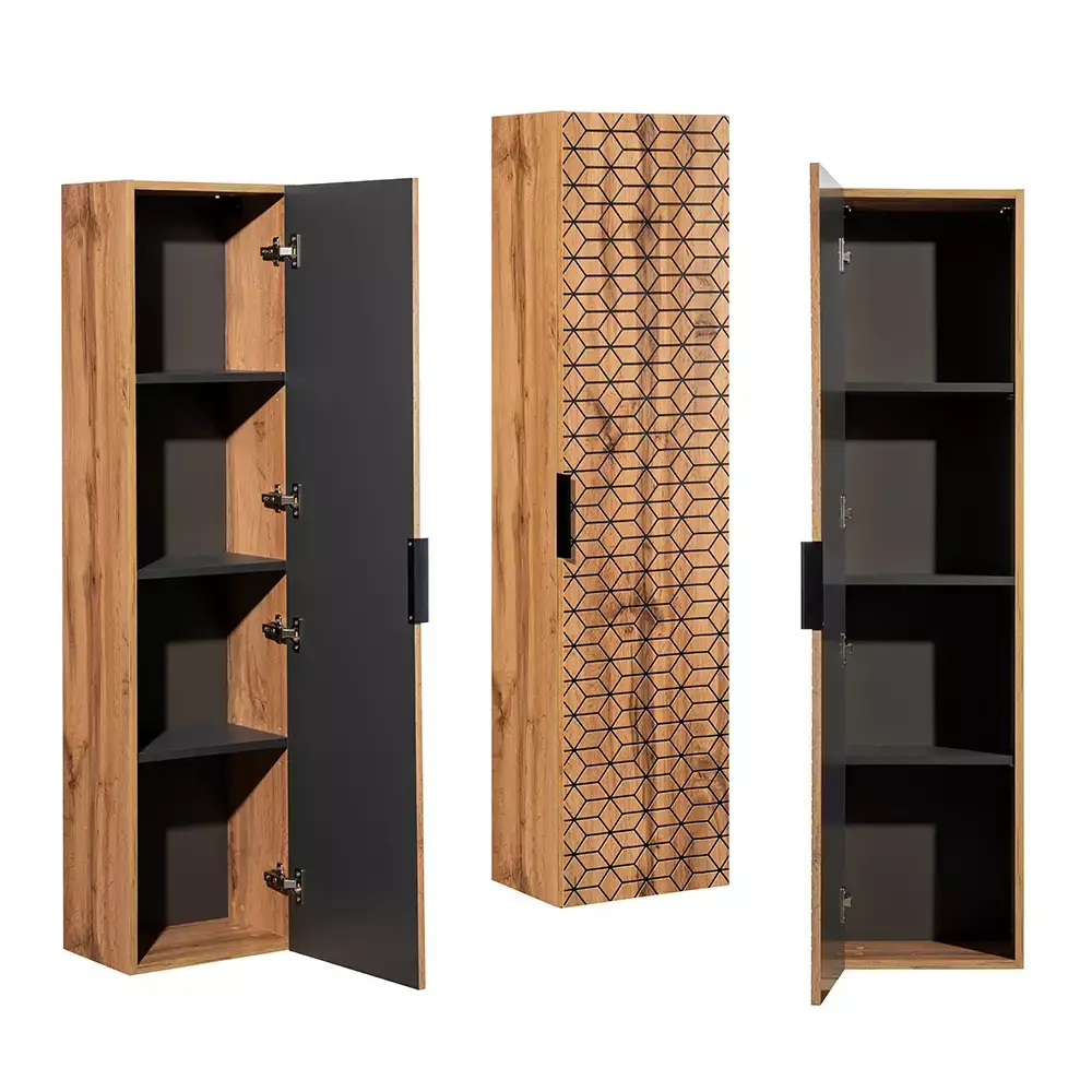Lomadox Badezimmermöbel Serie DUNDEE-56 in Wotaneiche - selbst zusammenstellen Begrenztes Angebot