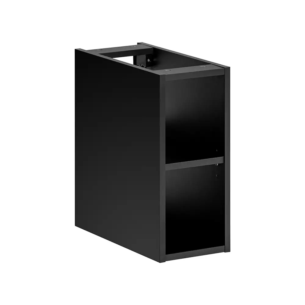 Lomadox Badmöbel Serie PUEBLA-56-BLACK in matt schwarz - selbst zusammenstellen Cyber Monday