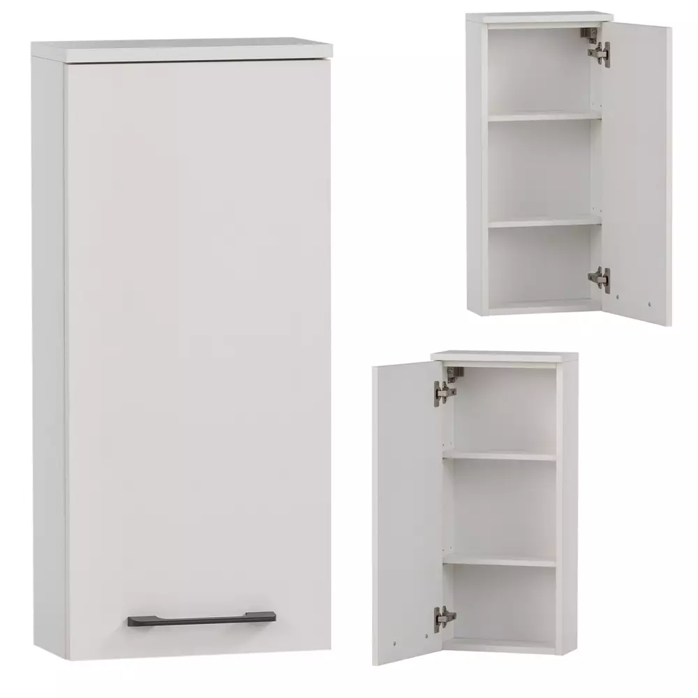 Lomadox Badmöbel Serie MESA-80 in weiß matt - selbst zusammenstellen Neueste Mode