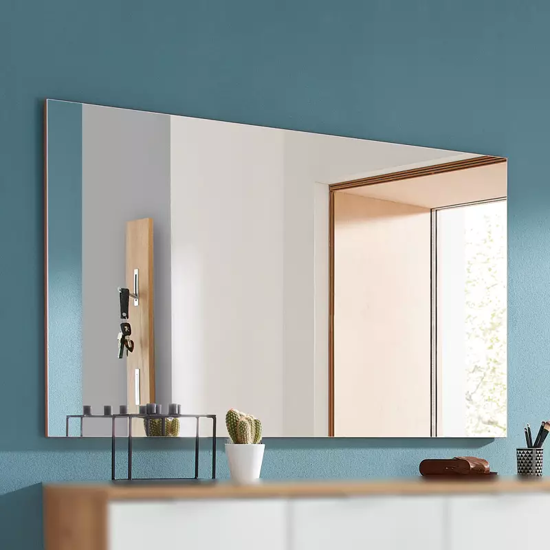 Lomadox Garderobe Flurgarderobe schmal in grün mit Eiche ABERDEEN-01 modern 2-teilig mit Spiegel Zeitbegrenzte Promotion