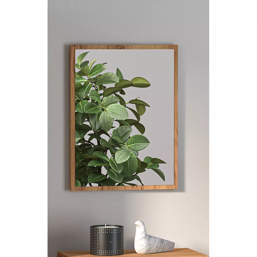 Lomadox Garderoben Spiegel in Gold Craft Eiche VINICA-131 Osterangebot