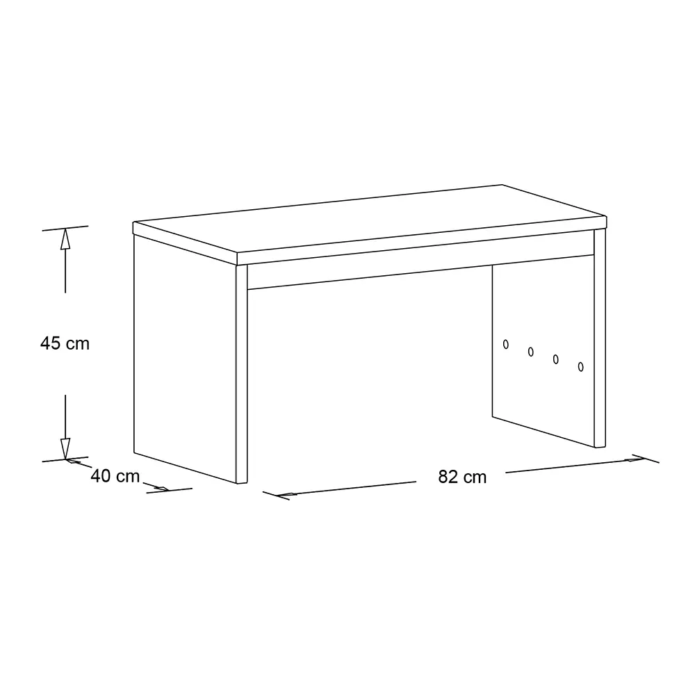 Lomadox Garderobenbank 82 cm Buche massiv CUENCA-137 Online