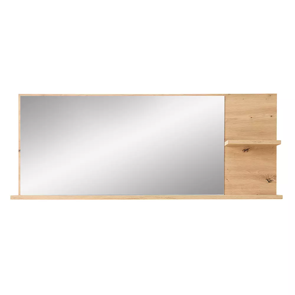Lomadox Garderobe Spiegel 148 cm breit Eiche BLISS-36 Black Friday