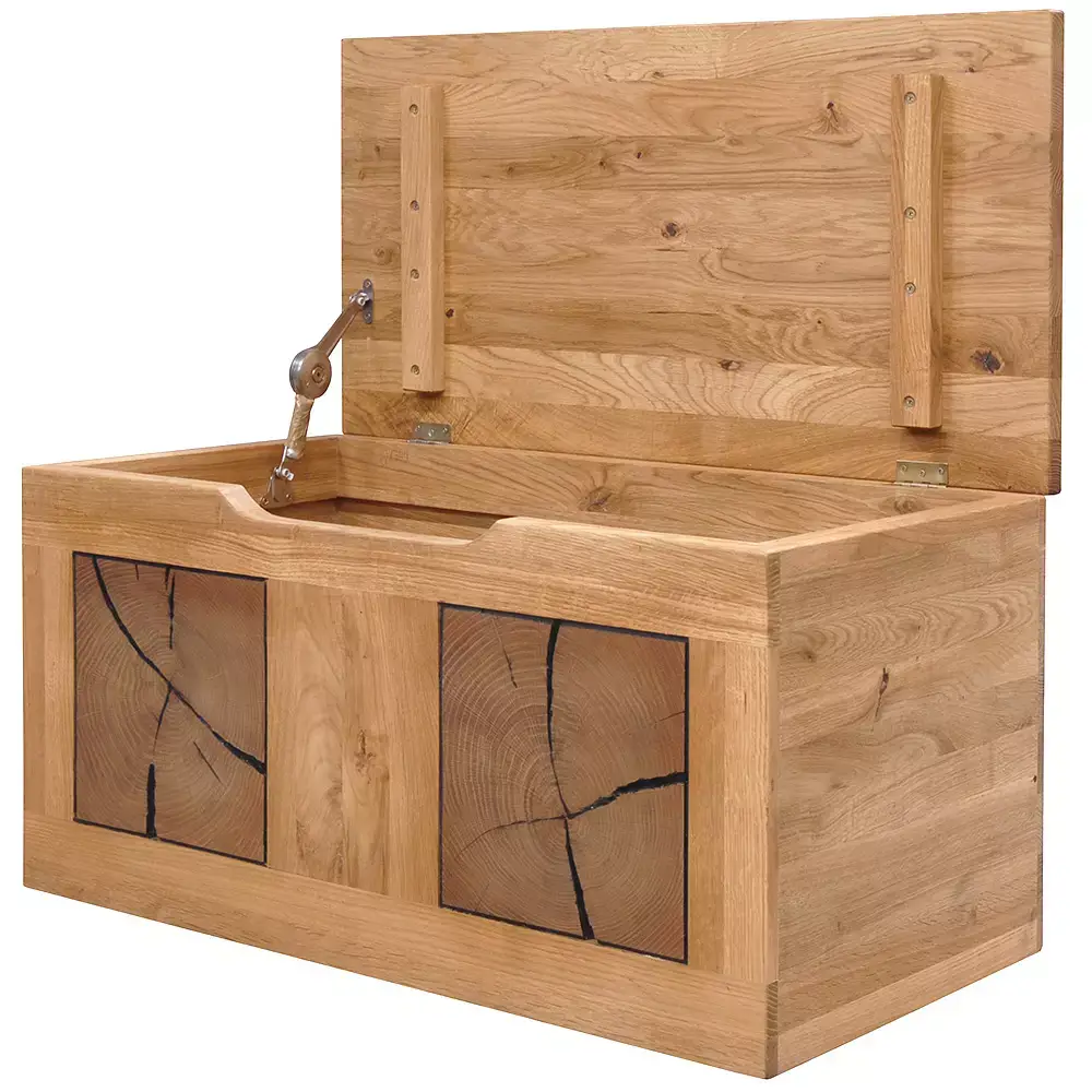 Lomadox Garderoben Set 4-teilig modern in Eiche massiv geölt KIMBERLEY-69 JETZT KAUFEN