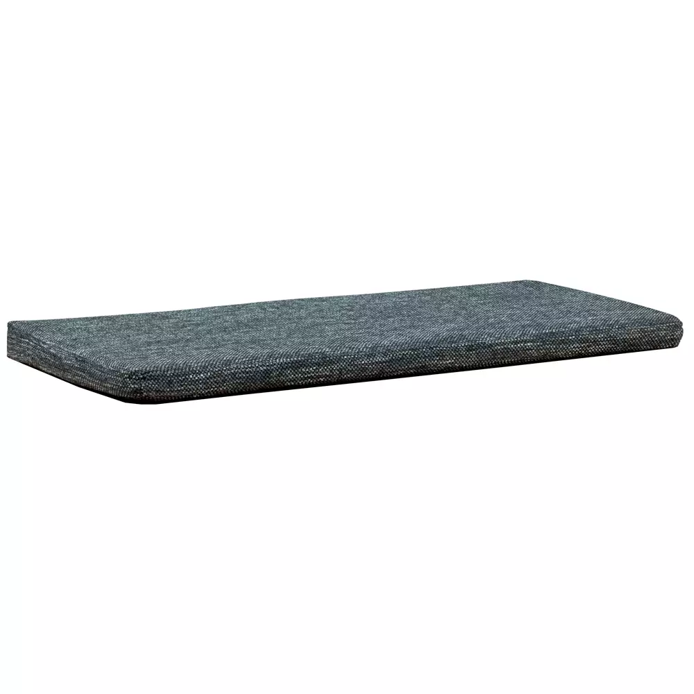 Lomadox Kissen für Garderobenbank LEUNA-64 in anthrazit, B/H/T: ca. 79/4/38 cm