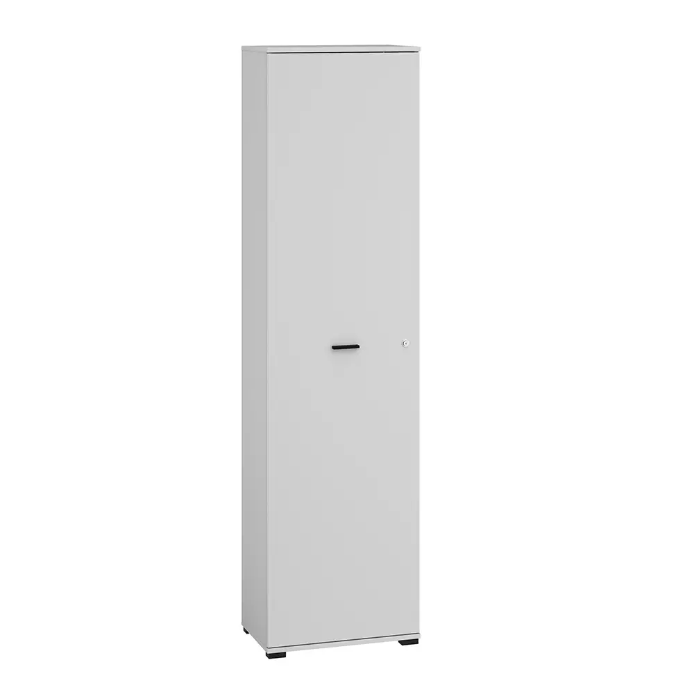 Lomadox Garderobenschrank abschließbar, grau, BIARRITZ-131 Fabrik Onlineshop