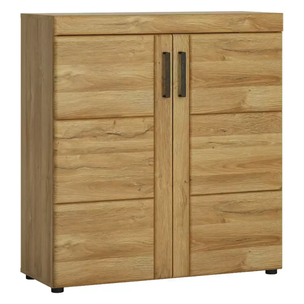 Lomadox Garderobenschrank Schuhschrank in Grandson Eiche Nb. CARIATI-129, B/H/T ca. 92,8/100,2/38 cm