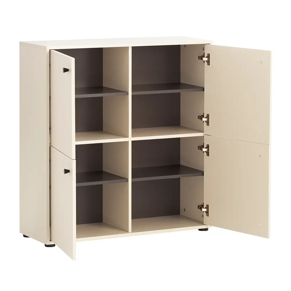 Lomadox Kommode 4-türig beige LORCA-80 Zeitbegrenzte Promotion