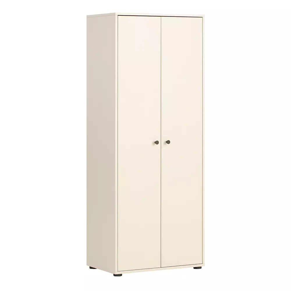 Lomadox Schrank 2-türig beige LORCA-80
