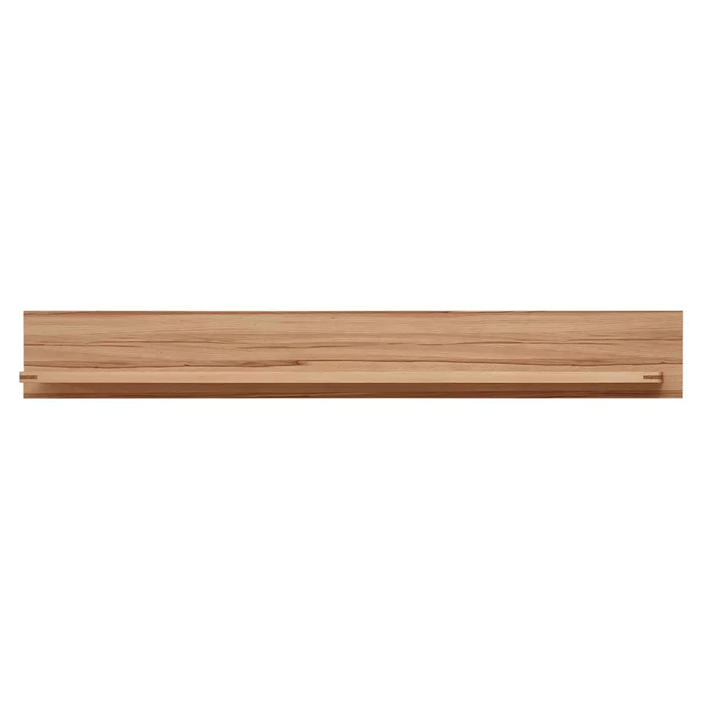 Lomadox Anbauwand Wohnwand inkl. Beleuchtung, Front Kernbuche massiv NEWTON-36 Kauf eins, bekomm eins gratis