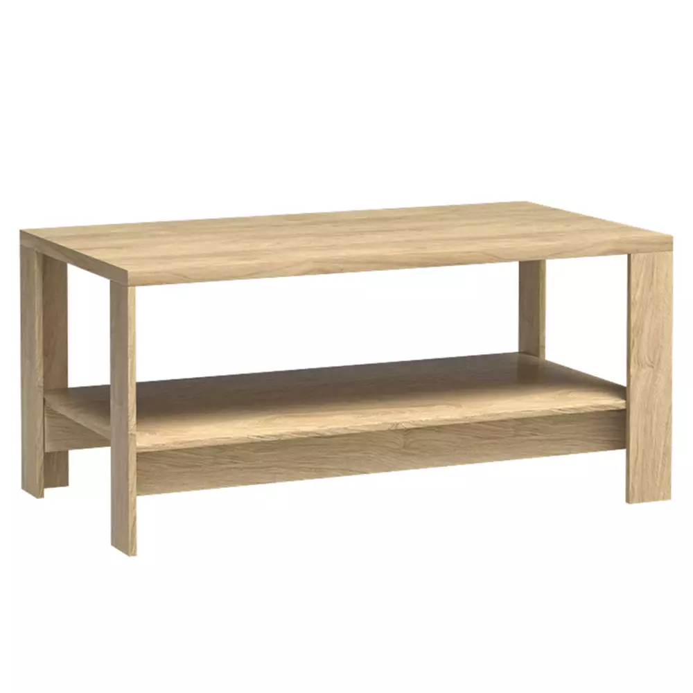 Lomadox Couchtisch 120x65 cm, Eiche, MEGARA-161 Exklusivangebot