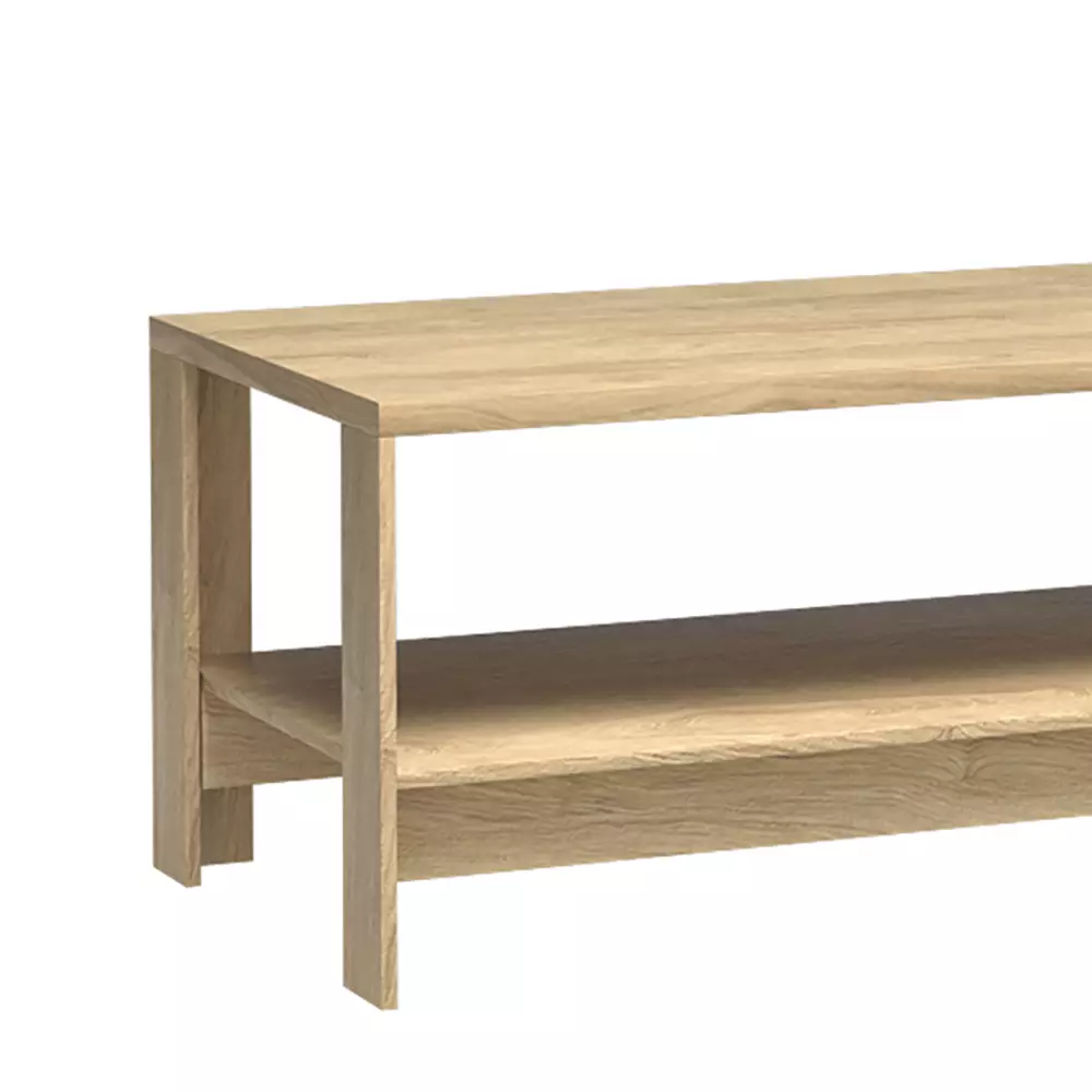 Lomadox Couchtisch 120x65 cm, Eiche, MEGARA-161 Exklusivangebot