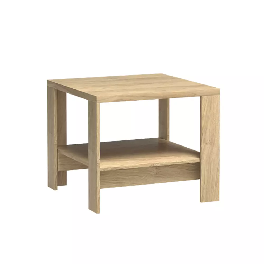 Lomadox Couchtisch 65x65 cm, Eiche, MEGARA-161 Muttertagsangebot