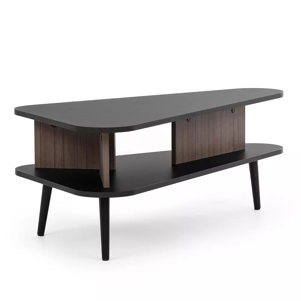 Lomadox Couchtisch in graphit mit Holzoptik PRETORIA-132 Riesige Ersparnisse