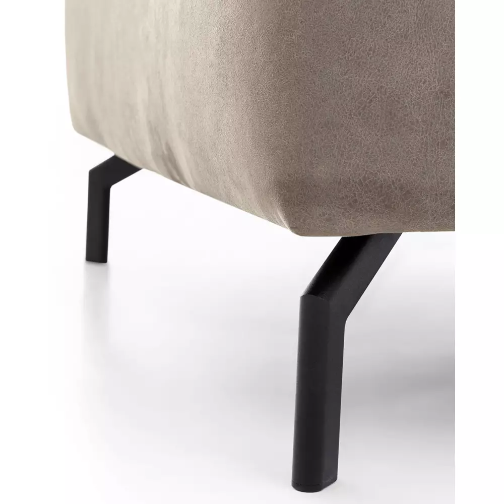 Lomadox Ecksofa mit verstellbaren Kopfteilen, Vintageoptik beige CASSINO-155 Bis zu 60% Rabatt