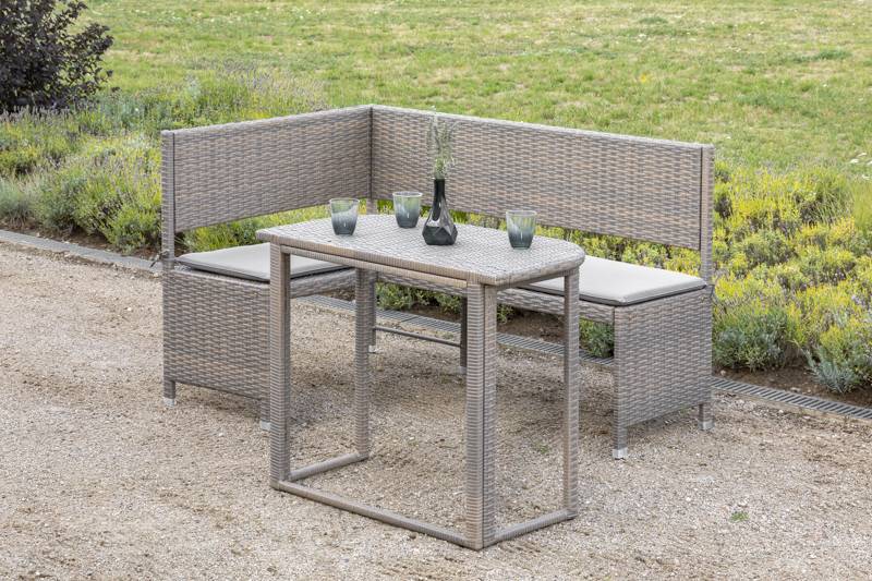 Merxx Eckbank Set 4tlg. Klapptisch 90 x 50 cm Vatertagsangebot