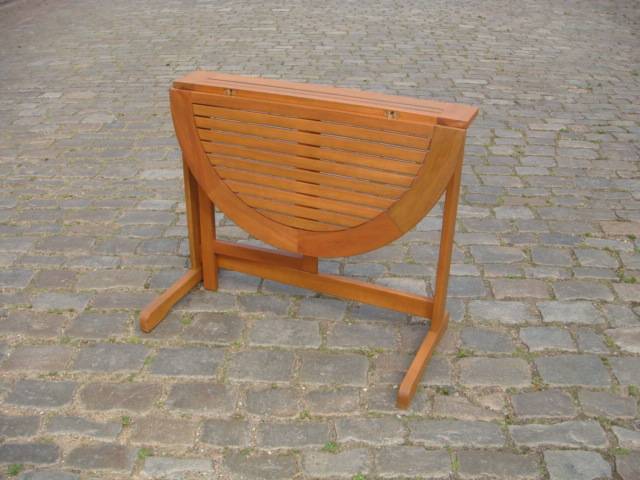 Merxx Klappentisch halbrund 90 x 60 cm Kostenlose Rückgabe