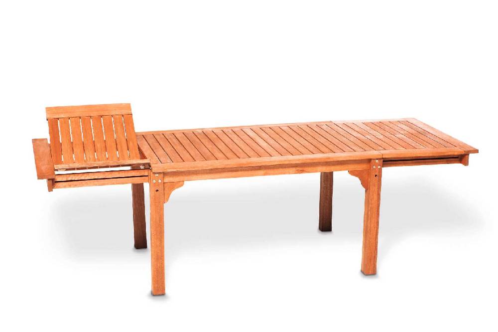 Merxx La Plata Set 5tlg. Seitenausziehtisch 150/185/220 x 90 cm Lagerräumung
