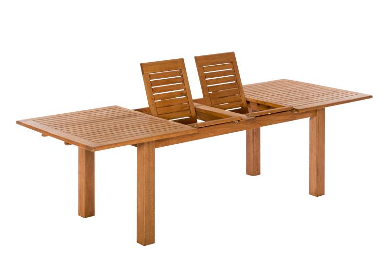 Merxx Comodoro Set 13tlg. Doppelausziehtisch 180/260 x 100 cm Vierteljährliche Förderung