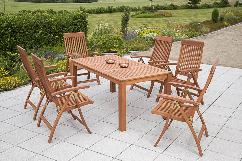 Merxx Comodoro Set 13tlg. Tisch 170 x 90 cm Bis zu 55% Rabatt