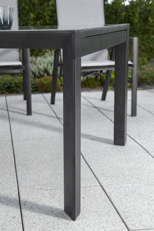 Merxx Vicenza Set 5tlg. Semi-Ausziehtisch 200/300 x 110 cm Sonderangebot