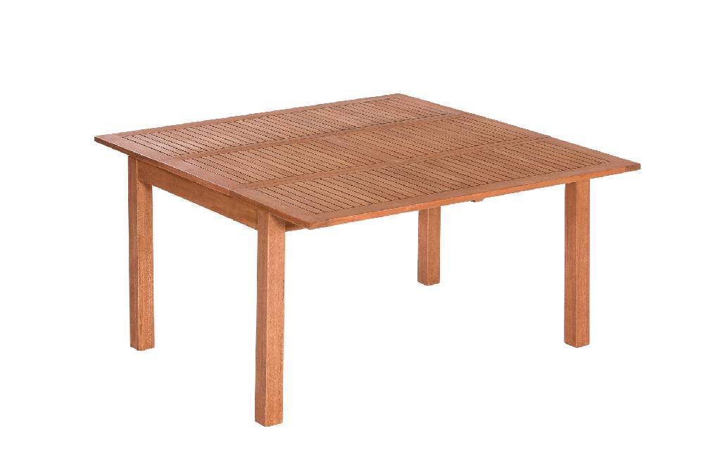 Merxx Comodoro Set 9tlg. Ausziehtisch 100/150 x 150 cm Tägliche Deals
